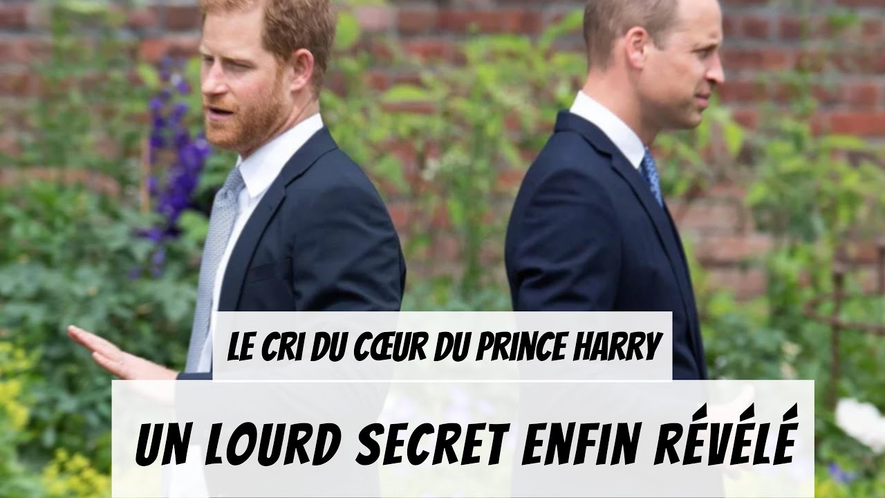 La confession qui change tout : Harry raconte ce qu’on lui a fait taire