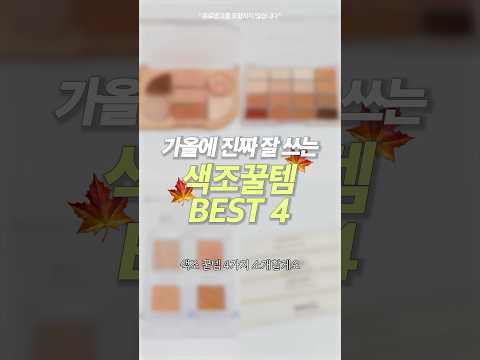 가을에 잘 쓰는 색조꿀템 <strong>best4</strong> #올리브영추천템 l아랑