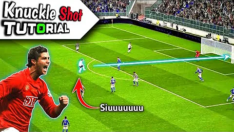 Tutorial Knuckle Shot😱 Cristiano Ronaldo🐐 in eFootball 2024 Mobile