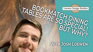 What is a Bookmatch Live Edge Dining Table?