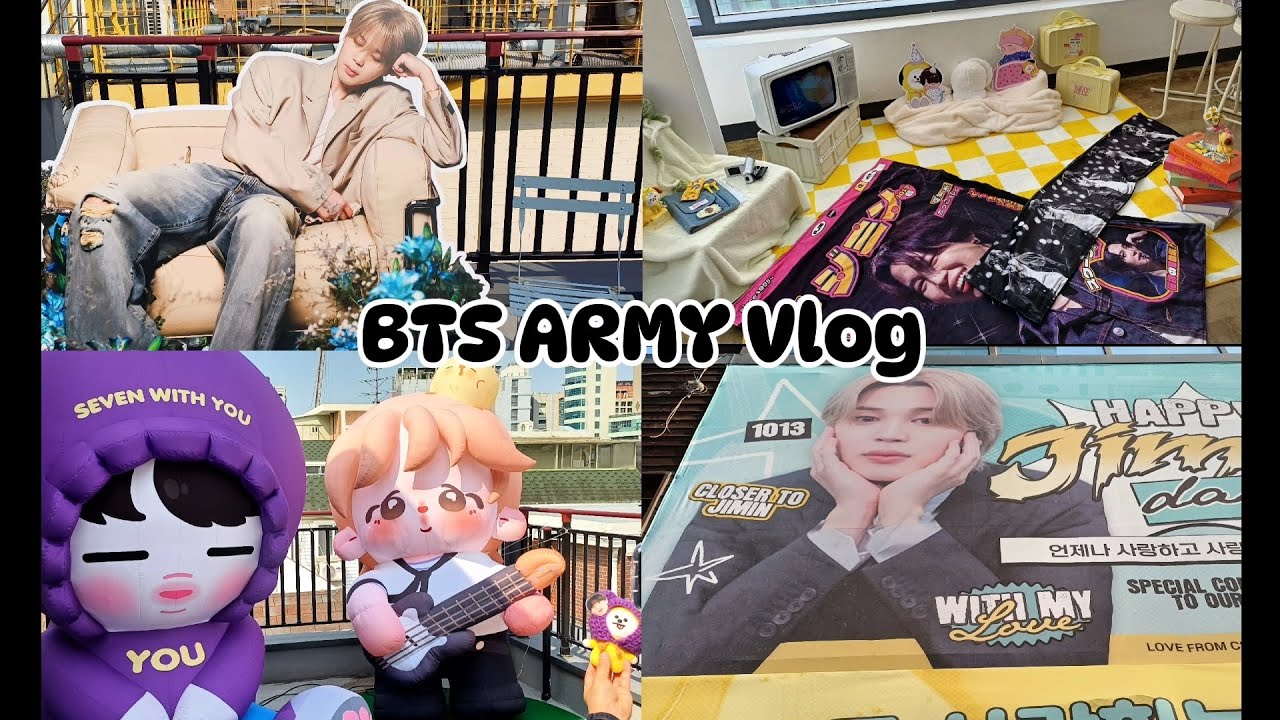 JIMIN DAY💜|CELEBRATING JIMIN'S BIRTHDAY IN SEOUL🇰🇷|KOREAN VLOG🎀 #jiminbirthday #happyjiminday #jimin
