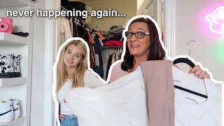my MOM picks my outfits for a week!