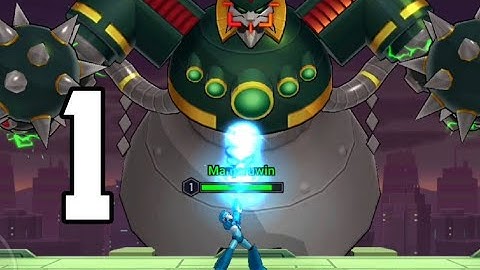 Mega Man X Dive: Tutorial - Stage 1 | Part 1 - HD Gameplay | Walkthrough