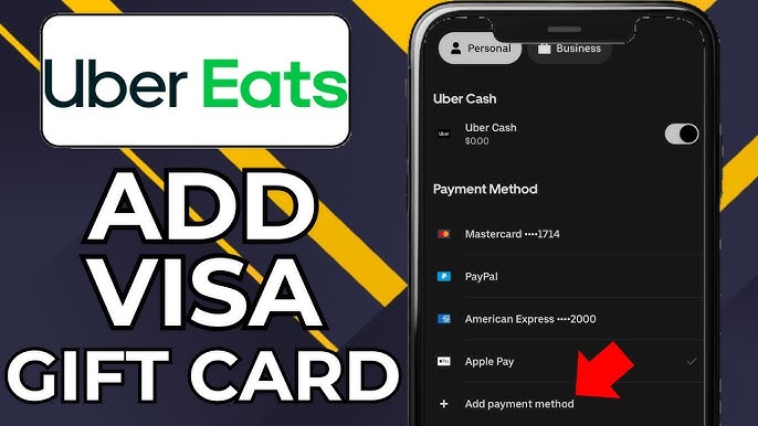 Do Visa Gift Cards Work on Uber Eats: A Complete Guide