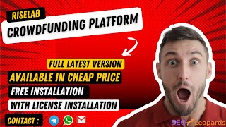 [Full Latest Version] RiseLab - Crowdfunding Platform SCRIPT (In Cheap Price)
