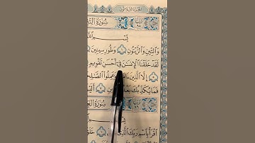 سورة التين والزيتون 🍃 تلاوة خاشعة تبكي القلوب | تلاوة تلامس الروح وتمنحك السكينة