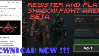 How to download shadow fight Arena for free | Register for beta testing of game (next registration) screenshot 5