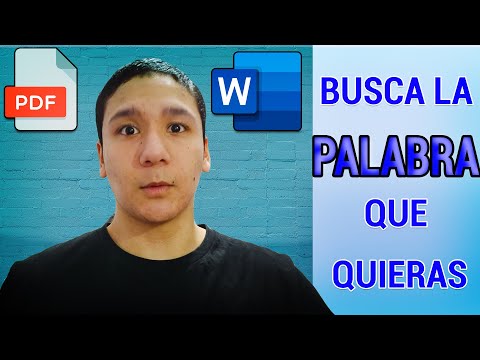 CÓMO BUSCAR PALABRAS