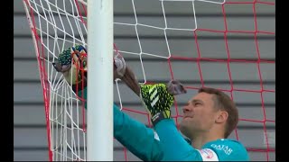 Manuel Neuer Fixes The Net Manuel Neuer Repariert Das Tornetz