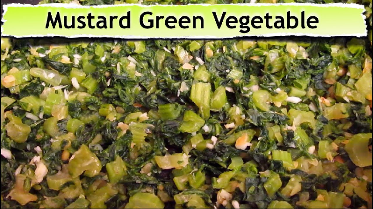 Mustard Green Vegetable YouTube