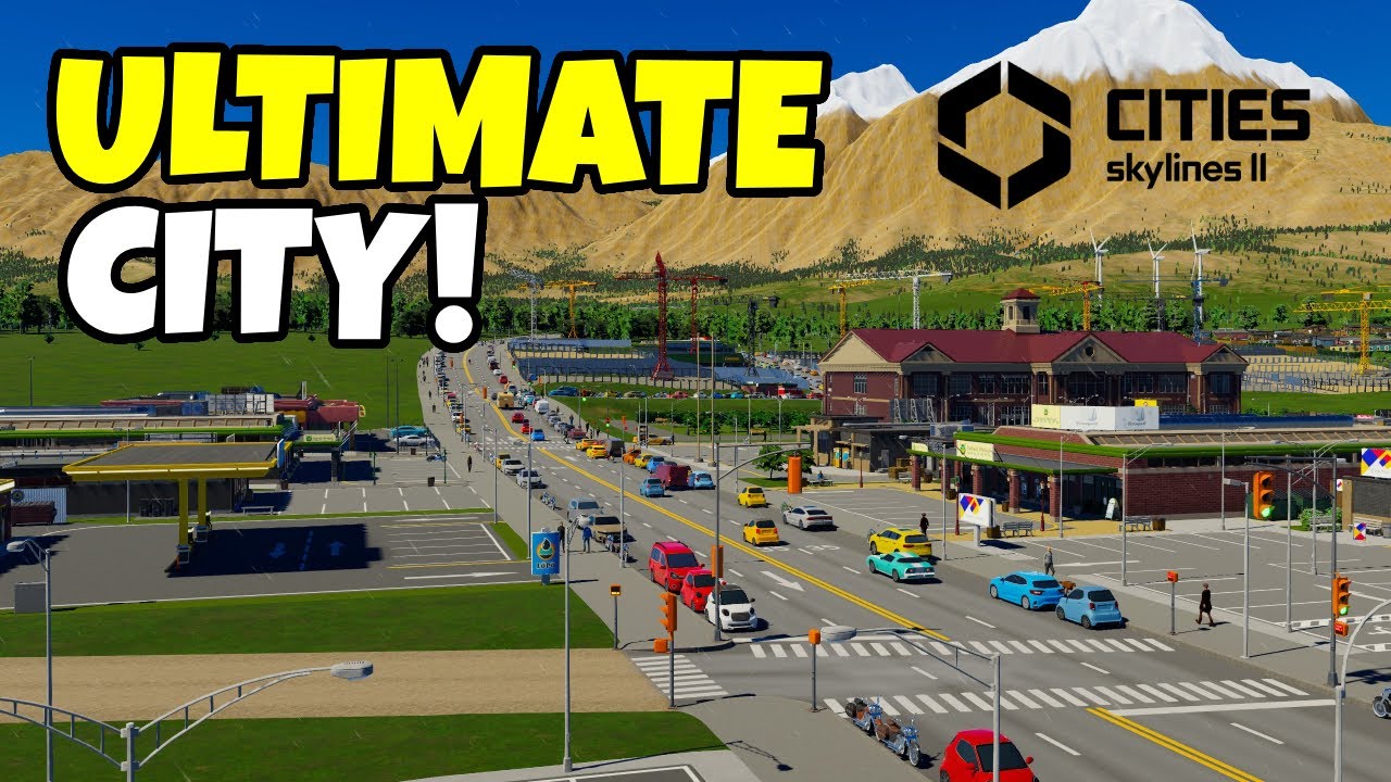 Building The ULTIMATE CITY in Cities Skylines 2 - YouTube