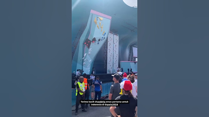 2 medali emas Indonesia Raya merah putih di Olimpiade Paris 2024 Veddriq Leonardo & Rizki Juniansyah
