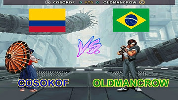 SNK vs. Capcom - SVC Chaos Super Plus - COSOKOF vs OLDMANCROW FT5