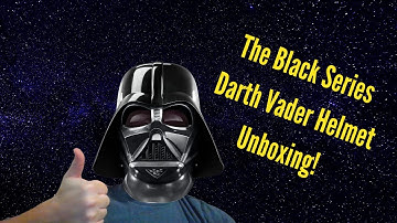 The Black Series Darth Vader Helmet Unboxing!