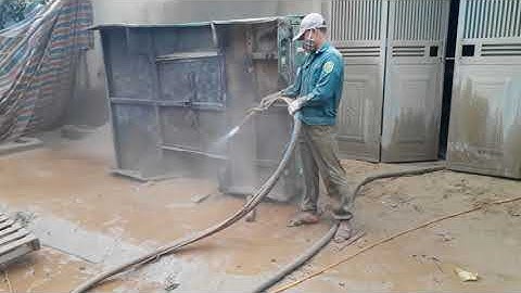 Dịch Vụ Phun Cát Làm Sạch, Vệ Sinh Thùng Xe Tải, Xe Oto