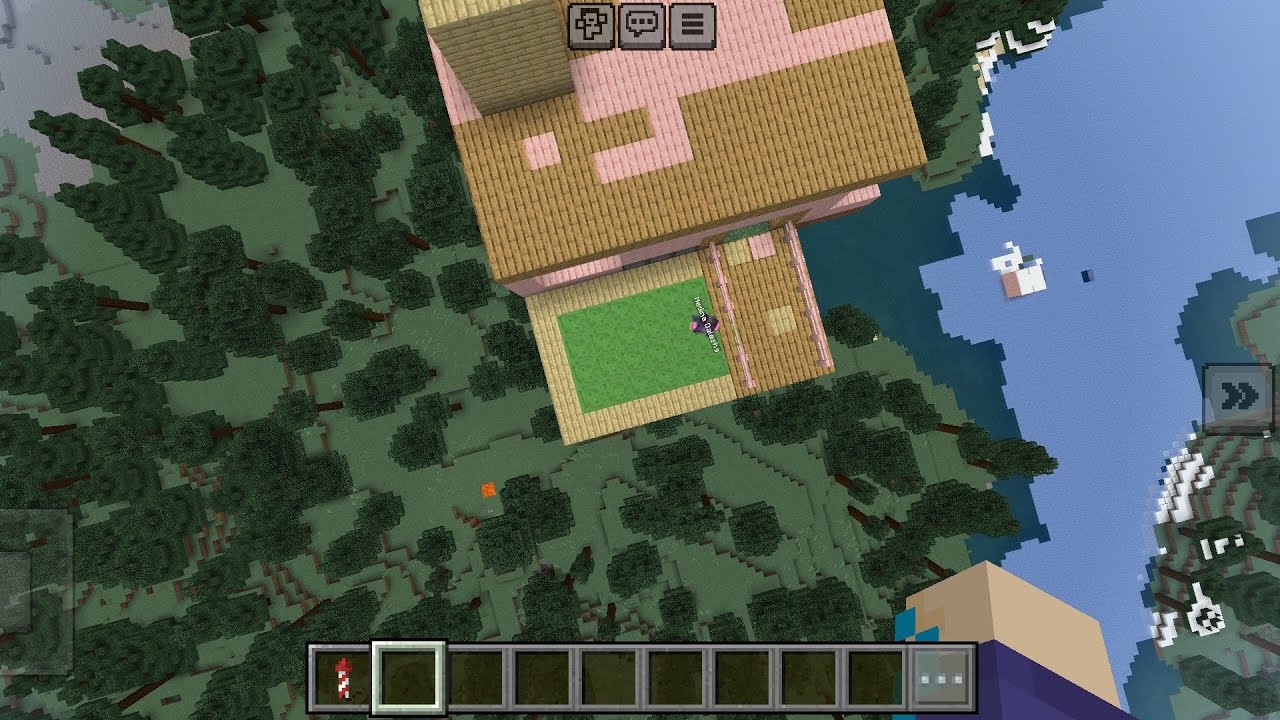 RUMAH DI ATAS AWAN ( MINECRAFT ) - YouTube
