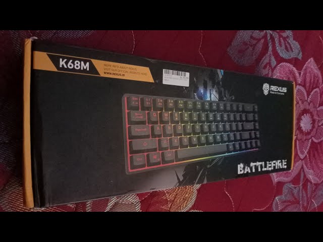 reviuw keyboar REXUS K68M class=