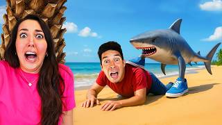 LET'S PLAY WITH TRALLALLERO TRALLALLÀ IN REAL LIFE! 🦈 Escape from the evil Brainrot in our house! screenshot 4