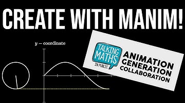 Circle and Sine Wave Manim Build (Talking Maths in Public Animation Generation Collaboration)