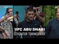 Абу - Даби встречает Хабиба на UFC Open Workout