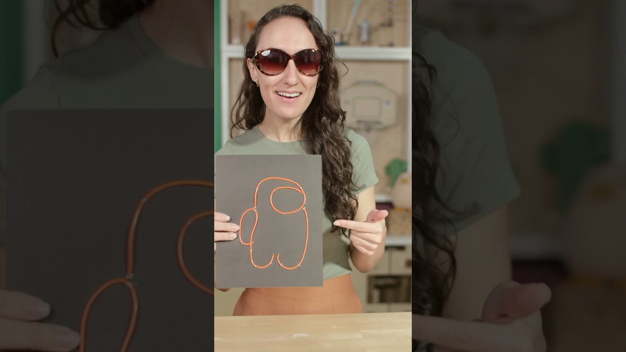 DIY Neon Sign with EL wire! 🌟