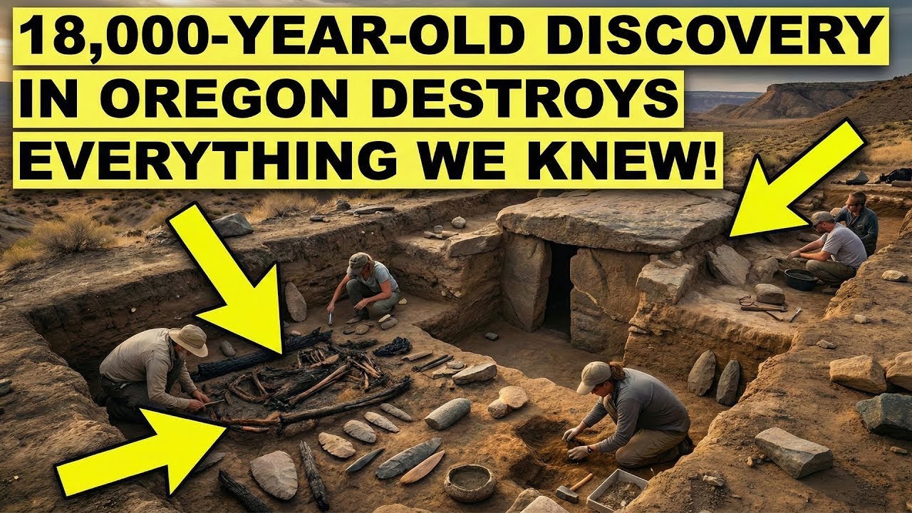 18,000-Year-Old Discovery in Oregon SHATTERS the History of the First Americans