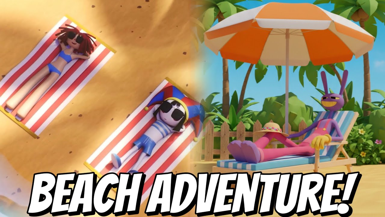 The Amazing Digital Circus Episode 7 - Beach Episode SNEAK PEEK Hides Dark Secrets