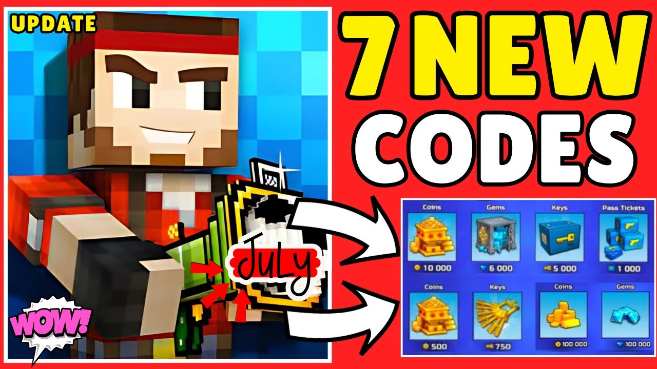 JULY 2025 CODES ⚡JULY⚡PIXEL GUN 3D PROMO CODES 2025 - PIXEL GUN