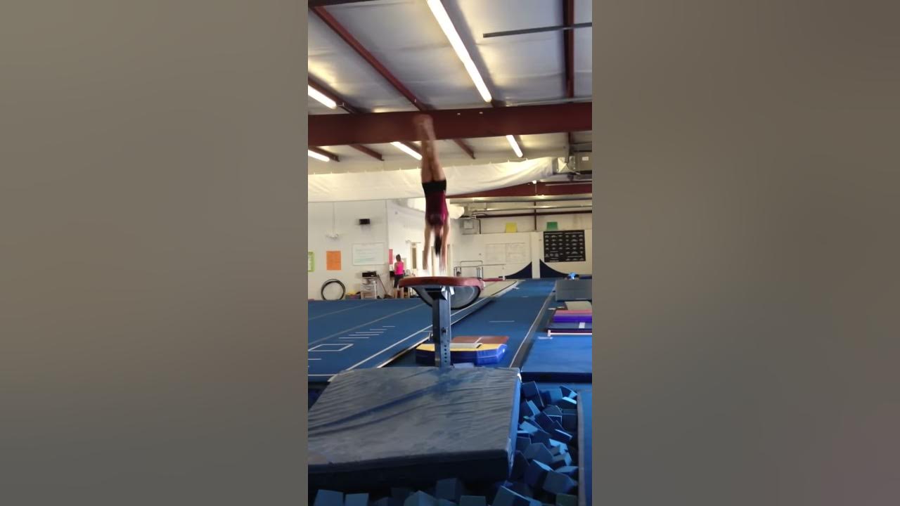 Practicing at Gymnastics Academy of Charleston YouTube