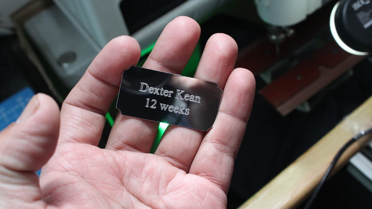 Custom Engraving Silver Plate Engraved Text YouTube