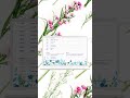 Blue Floral Daily Planner Printable #diy #journaling #journalwithme
