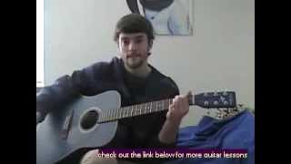 Celebrity Learn Guitar Lesson: Learn Four Basic Chords Wealth