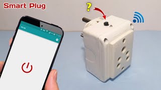 DIY Smart Plug || Smartphone Controlled Smart Plug Using ATtiny85 || You Can Control Any Appliances