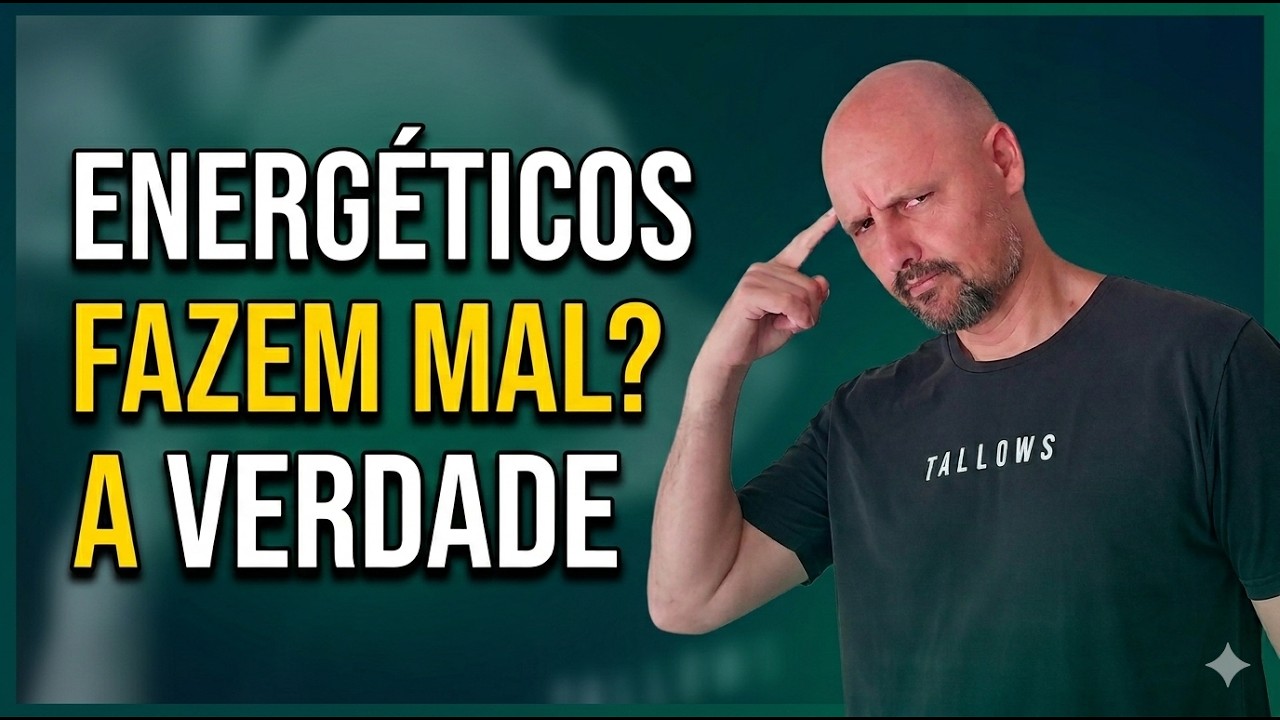Os RISCOS das BEBIDAS ENERGÉTICAS - O que os ENERGÉTICOS fazem no SEU CORPO -  ASSISTA AGORA!