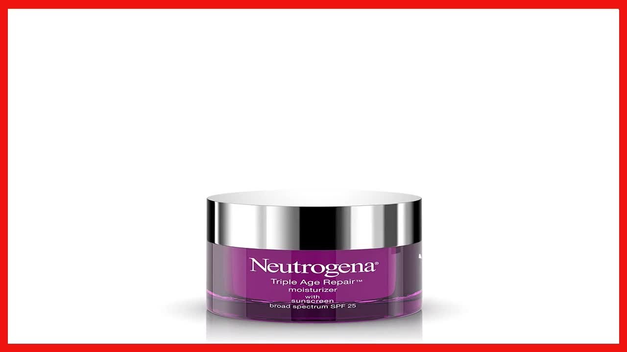 Neutrogena Triple Age Repair Anti Aging Daily Facial Moisturizer with SPF 25 Sunscreen & Vitamin C