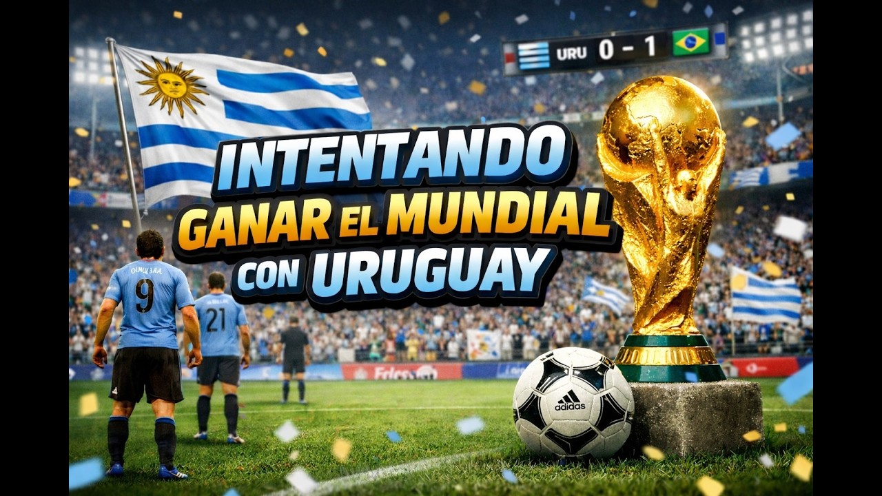 Intento ganar el mundial con Uruguay
