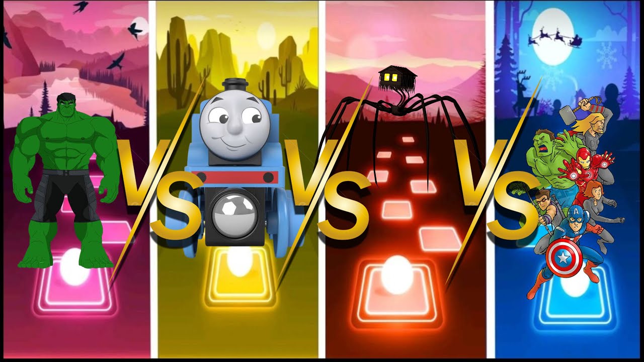 Hulk 🆚 Thomas Train 🆚 House Head Spider 🆚 Avengers Endgame  🎶 Who Is Best #1