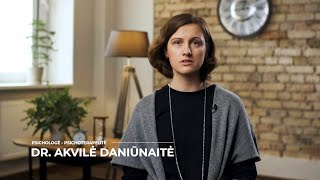 Įsisąmoninimu grįsta kognityvinė terapija / dr. Akvilė Daniūnaitė