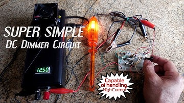 DC Dimmer Circuit (3/6/9/12V)