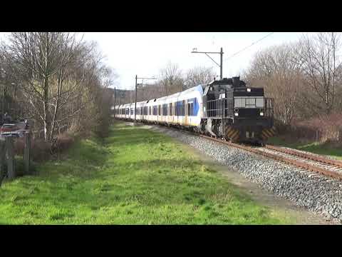 RTBC V158 komt met NS SLT 2613 & 2415 langs Landgraaf