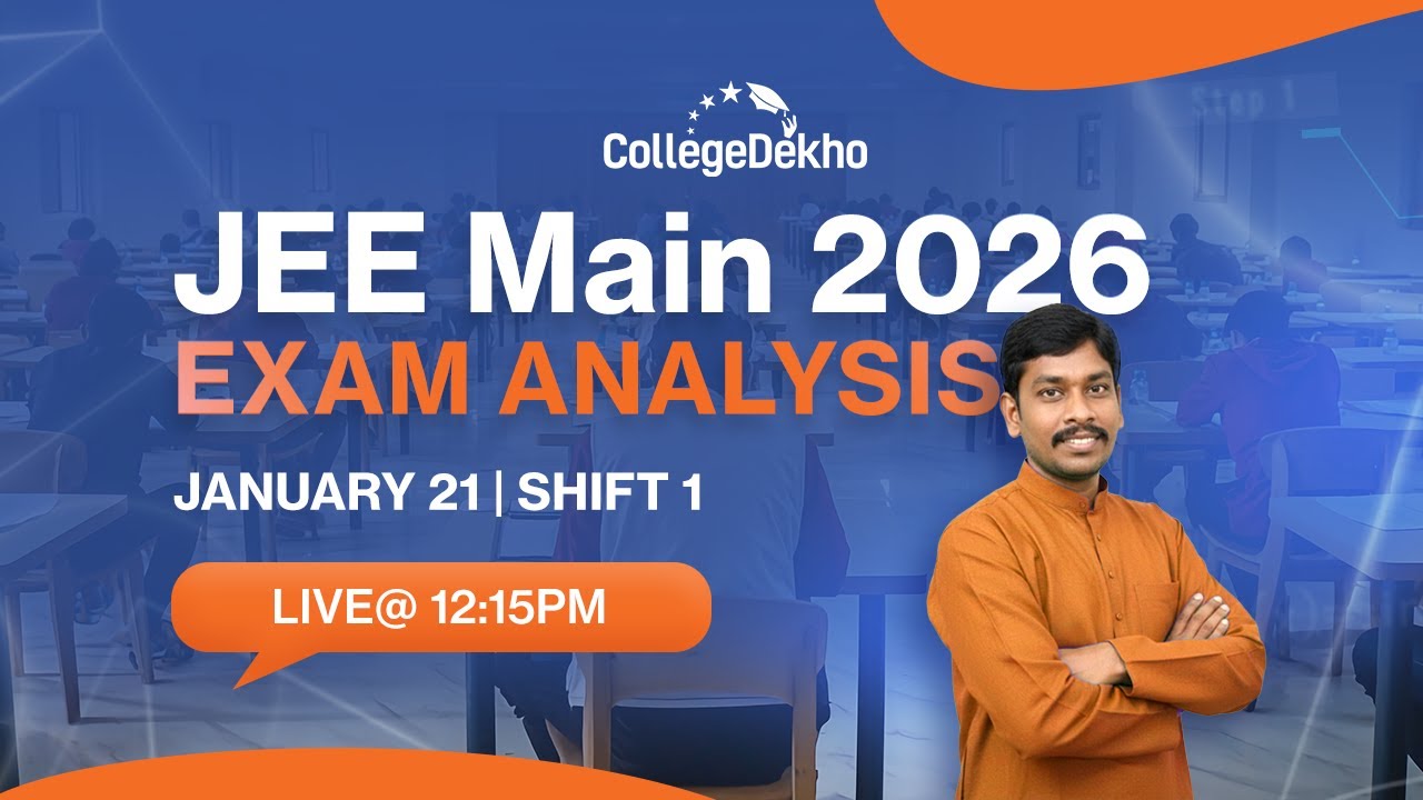 JEE Main Question Paper Analysis 2026 January 21 Shift 1: Detailed ...