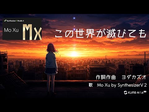 Synthesizer V Studio 2 Pro】】世界が滅びても feat.MoXu by