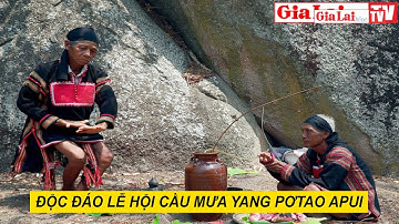 Độc đáo lễ hội cầu mưa Yang Pơtao Apui