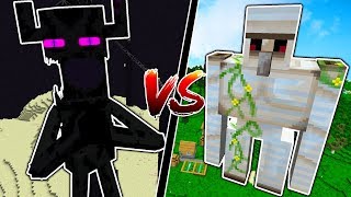 MINECRAFT TITANS vs BIGGEST MINECRAFT BOSSES!!