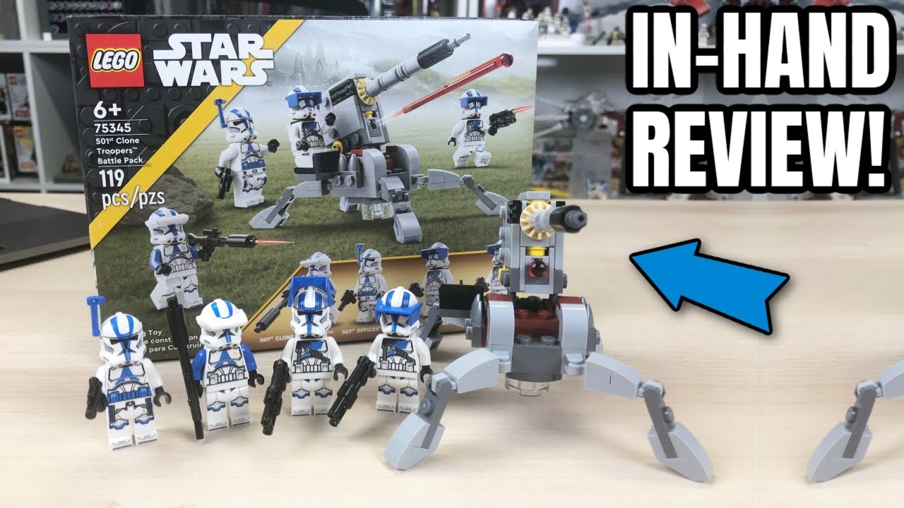 LEGO Star Wars 501st Clone Troopers Battle Pack 75345 by LEGO