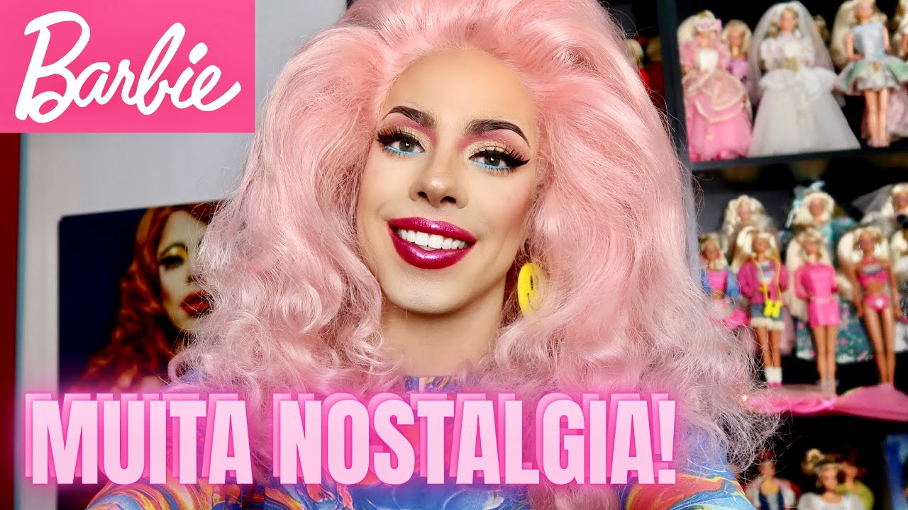 TOUR PELA MINHA COLEÇÃO DE BARBIES DOS ANOS 80 E 90