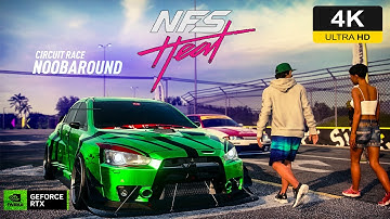 Dexterity Check Driving Story | Noobaround Circuit Race | Need For Speed  Heat |4KUHD [60FPS]