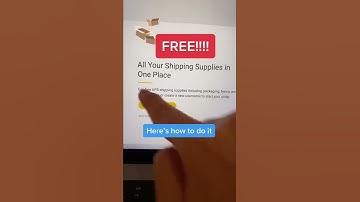 How to get free shipping labels for your small business #smallbusinesstip #onlinebusinesstips #shop