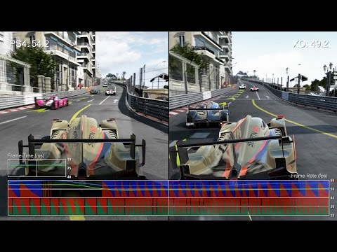 [60fps] Project Cars PS4 vs Xbox One Career Mode Frame-Rate Test