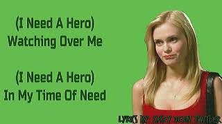 I Need A Hero - Sara Paxton LYRICS